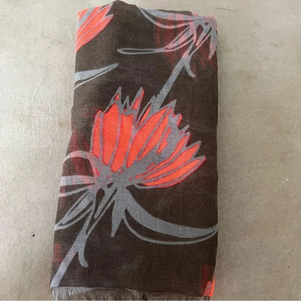 India Hicks Crown Imperial Scarf - Flamingo